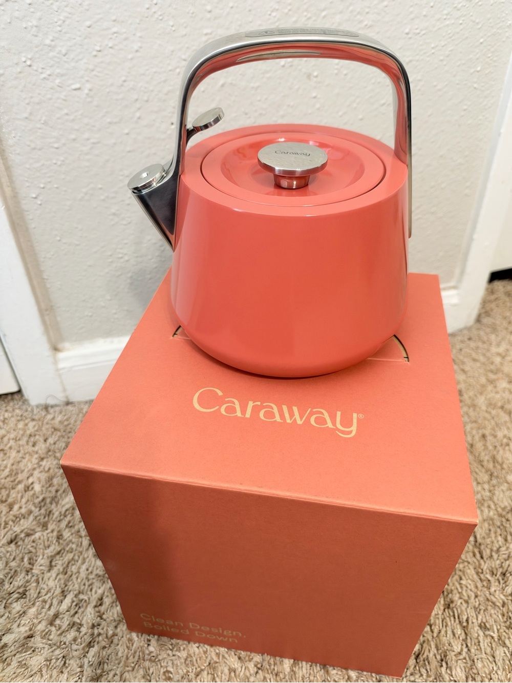Caraway Coral Tea Kettle – Coral